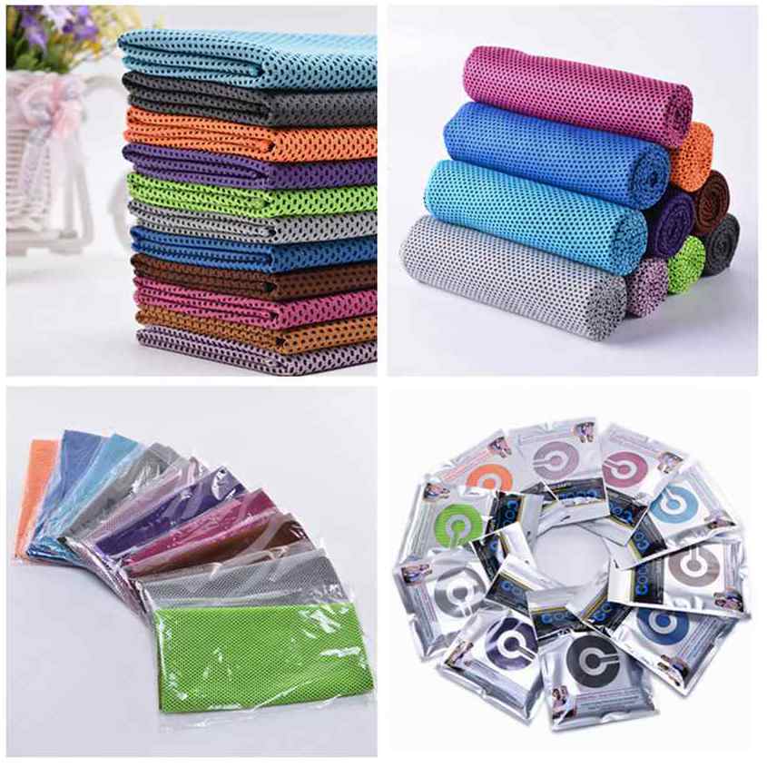 10 Colors Ice Cold Towel Double layers Instant Magic Cooling Towels Summer Sunstroke Sports Fitness Quick Dry Towels ZZA2319 120Pcs, As pic
10 Colors Ice Cold Towel Double layers Instant Magic Cooling Towels Summer Sunstroke Sports Fitness Quick Dry Towels ZZA2319 120Pcs, As pic