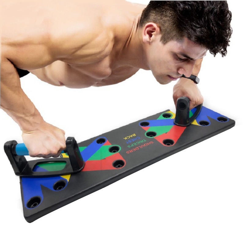 9 in 1 Push Up Rack Board Men Women Comprehensive Fitness Exercise Push-up Stands For GYM Body Training Home Fitness Equipment Y200506