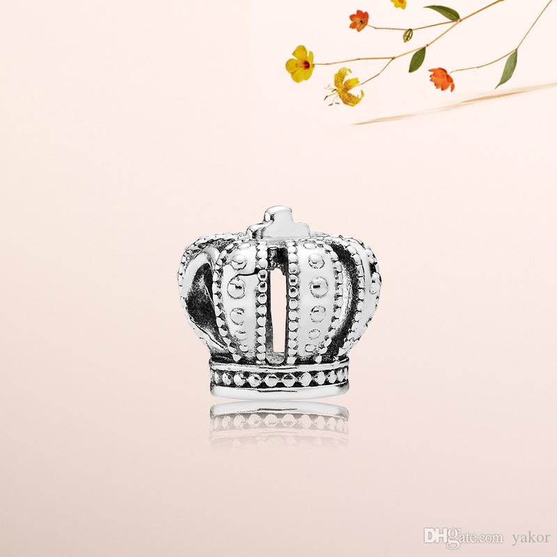 NEW Classical 925 Sterling Silver Crown Charm Set Original Box for Pandora DIY Bracelet European Beads Charms Jewelry accessories
NEW Classical 925 Sterling Silver Crown Charm Set Original Box for Pandora DIY Bracelet European Beads Charms Jewelry accessories