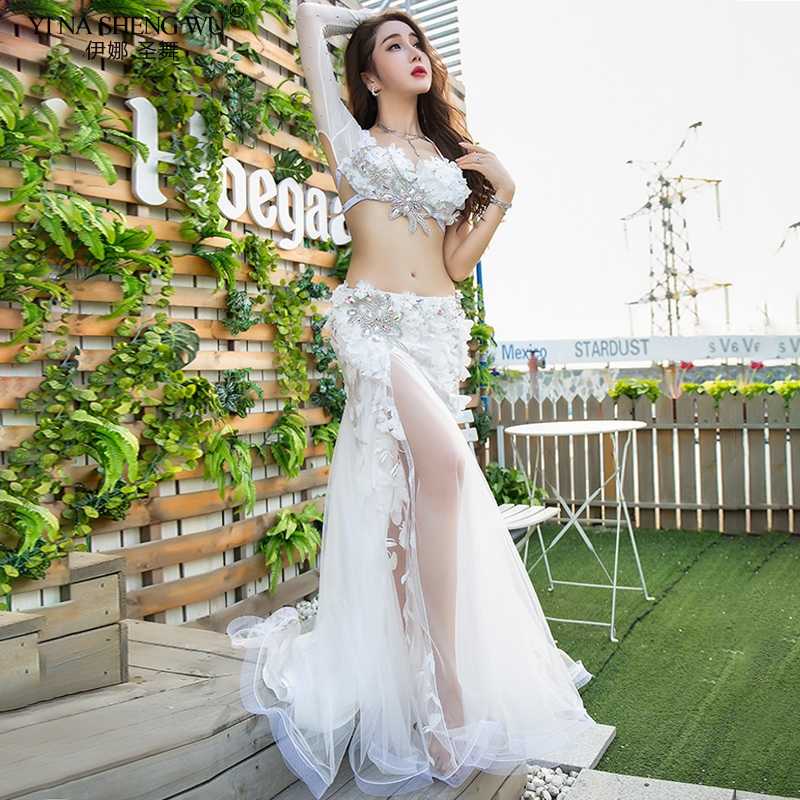 Haute Couture Luxury Women Bra + Long Skirt 2 Piece Set Custom Made Oriental Belly Dance Stage Show Suits Competition White Set, Qc2998-white
Haute Couture Luxury Women Bra + Long Skirt 2 Piece Set Custom Made Oriental Belly Dance Stage Show Suits Competition White Set, Qc2998-white
