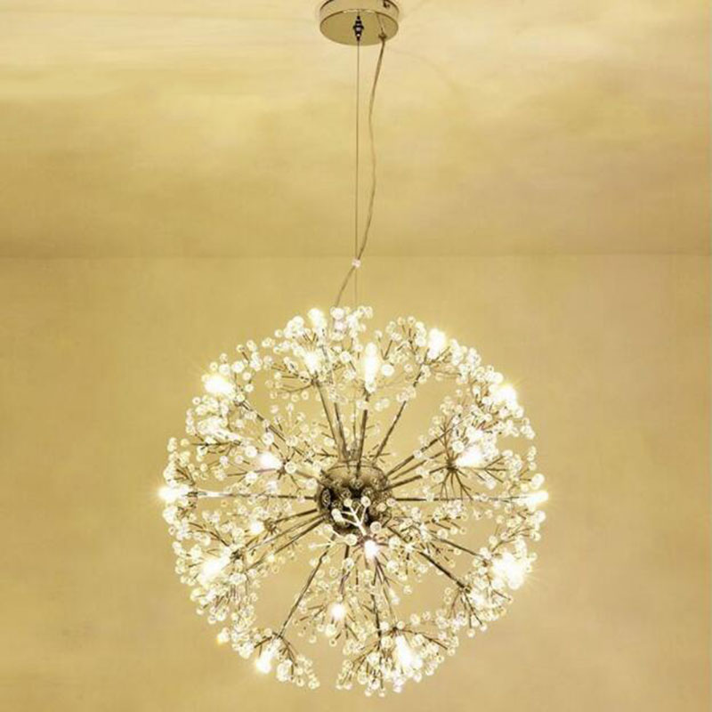 Manggic Modern Dandelion Crystal Chandelier LED Lamp Dining Room Lamp Bedroom Crystal Chandelier AC110V ~ 240V
Manggic Modern Dandelion Crystal Chandelier LED Lamp Dining Room Lamp Bedroom Crystal Chandelier AC110V ~ 240V