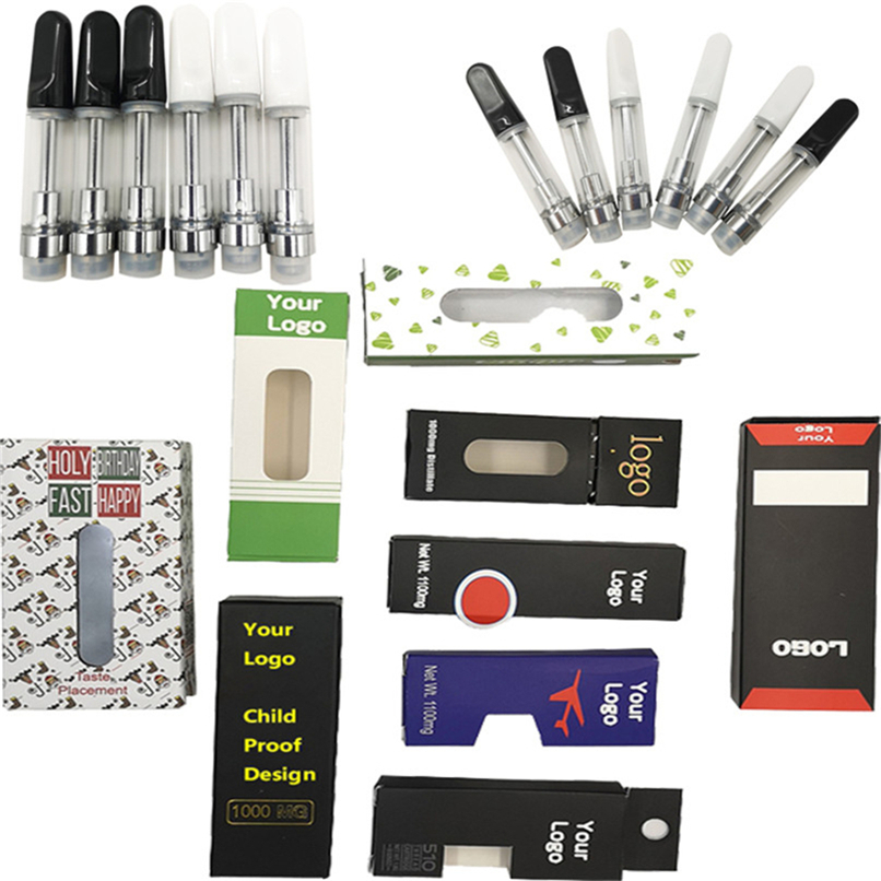 Cusotm Made Box Packaging 510 Thread Vape Pen Cartridges E Cigarettes Vape Carts 0.5ML 0.8ML 1ML Ceramic Vape Cartridges Atomizer
Cusotm Made Box Packaging 510 Thread Vape Pen Cartridges E Cigarettes Vape Carts 0.5ML 0.8ML 1ML Ceramic Vape Cartridges Atomizer