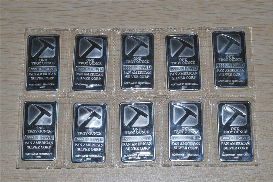 free shipping 10pcs/lot,1 Oz Silver Seal Pan American Silver Bar ,Sealed Package Is No Magnetic
free shipping 10pcs/lot,1 Oz Silver Seal Pan American Silver Bar ,Sealed Package Is No Magnetic