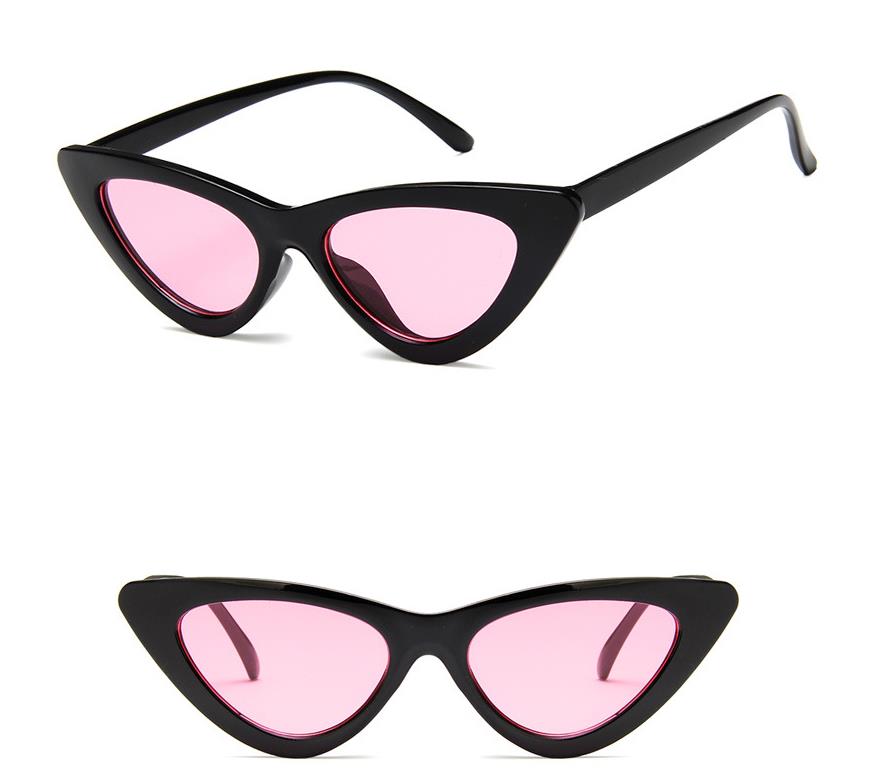 Vintage Cat Eye Sunglasses Fashion kids Goggles Sunblock Children Girls Boys Eyewear Glasses Plastic Frame UV Protection