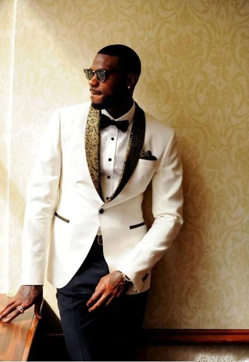 Custom Made Men Suits Blazer Groom Tuxedos Shawl Lapel Slim Fit Bridegroom Formal Wear Prom Suits Single Jacket