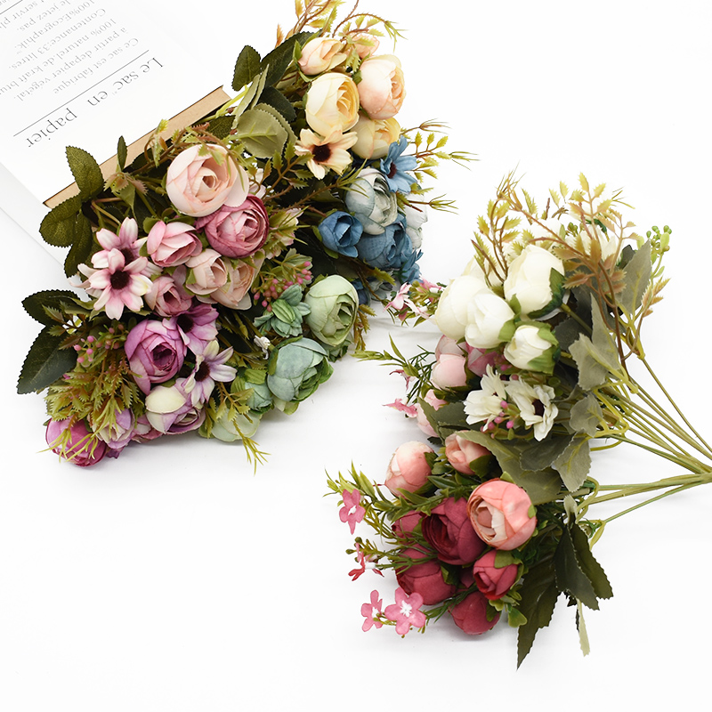 Multicolor Roses vases for home decoration accessories fake daisy plastic flower wedding decorative Artificial flowers cheap
Multicolor Roses vases for home decoration accessories fake daisy plastic flower wedding decorative Artificial flowers cheap