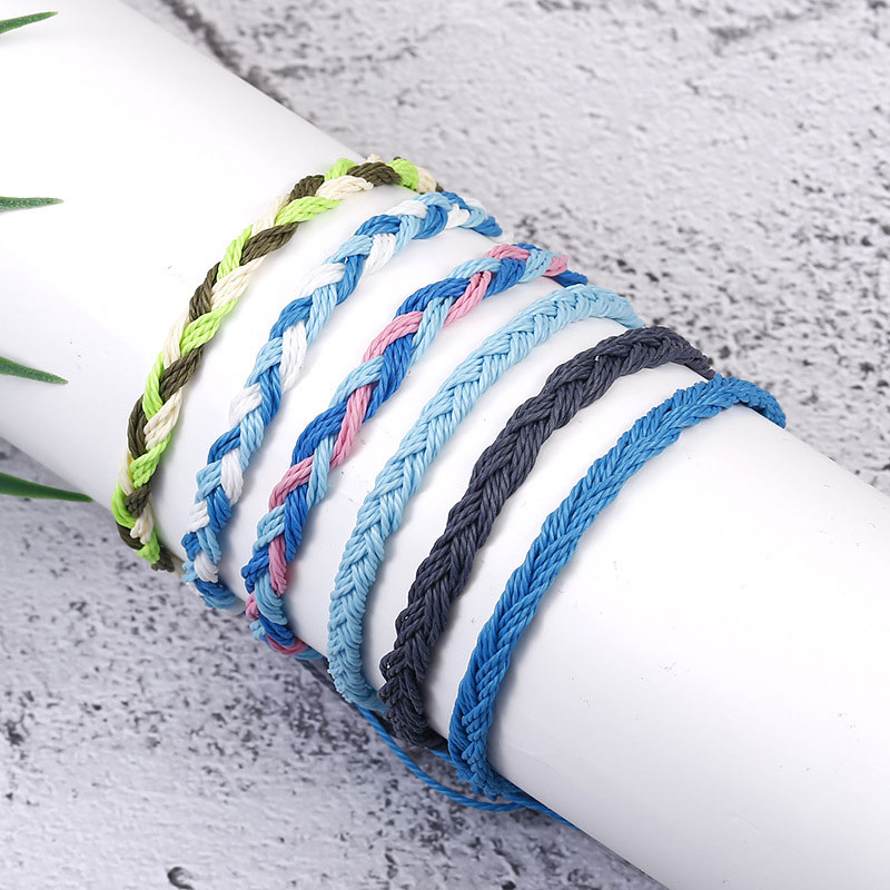 Handmade Wax Thread Woven Multilayer Friendship Braided Bracelets Wax waterproof String Multicolour Bracelets For Women Free Shipping
Handmade Wax Thread Woven Multilayer Friendship Braided Bracelets Wax waterproof String Multicolour Bracelets For Women Free Shipping