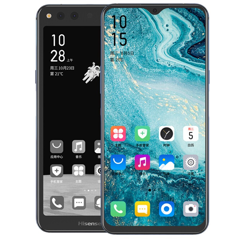 Original Hisense A6L 4G LTE Mobile Phone 6GB RAM 64GB 128GB ROM Snapdragon 660 Octa Core Android 6.53" 24MP Face ID Fingerprint Cell Phone