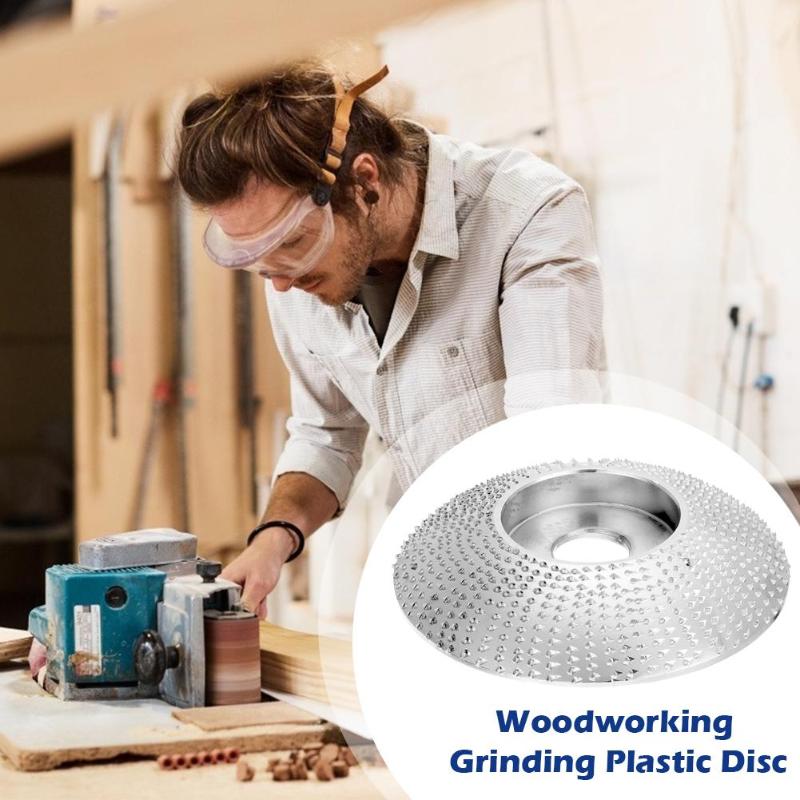 Wood Angle Grinding Wheel Carbide Abrasive Disc Sanding Carving Rotary Tool For Angle Grinder Carbide Coating Bore Shaping
Wood Angle Grinding Wheel Carbide Abrasive Disc Sanding Carving Rotary Tool For Angle Grinder Carbide Coating Bore Shaping