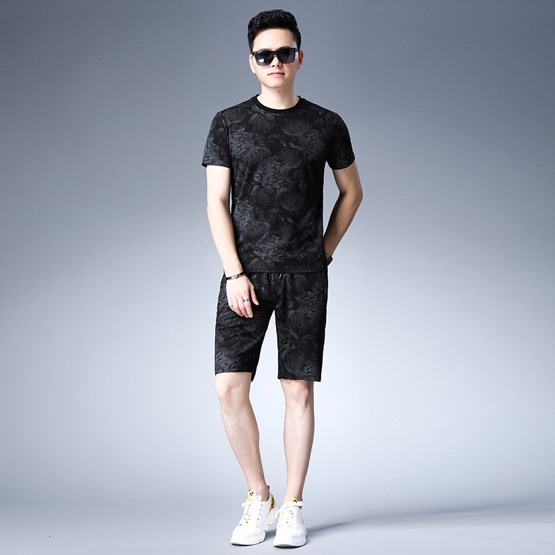 Mens Summer Tracksuit Animal Printed Short Sleeve Sweatshirt High Street Male Sportswear O-Neck Casual Tshirt 2 Piece Set 4XL, Black
Mens Summer Tracksuit Animal Printed Short Sleeve Sweatshirt High Street Male Sportswear O-Neck Casual Tshirt 2 Piece Set 4XL, Black