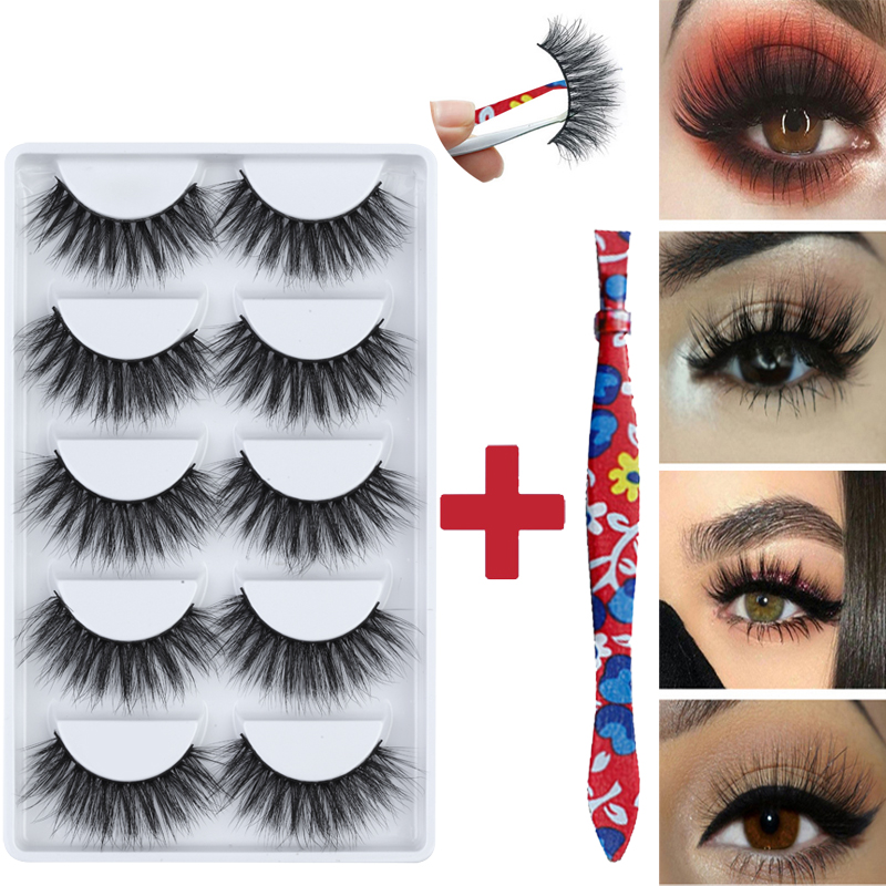 LEKOFO 5 Pairs Mink Eyelashes Set long 3D faux cils Natural Thick Full Strip False Lashes Volume Soft Fake Eyelash Extension
LEKOFO 5 Pairs Mink Eyelashes Set long 3D faux cils Natural Thick Full Strip False Lashes Volume Soft Fake Eyelash Extension