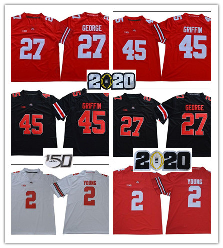 2020 Patch Ohio State 27 Eddie George 45 Archie Griffin 1 Justin Fields 2 Chase Young 7 Dwayne Haskins Jr.97 Nick Bosa Jersey 150 th patch, As pic
2020 Patch Ohio State 27 Eddie George 45 Archie Griffin 1 Justin Fields 2 Chase Young 7 Dwayne Haskins Jr.97 Nick Bosa Jersey 150 th patch, As pic