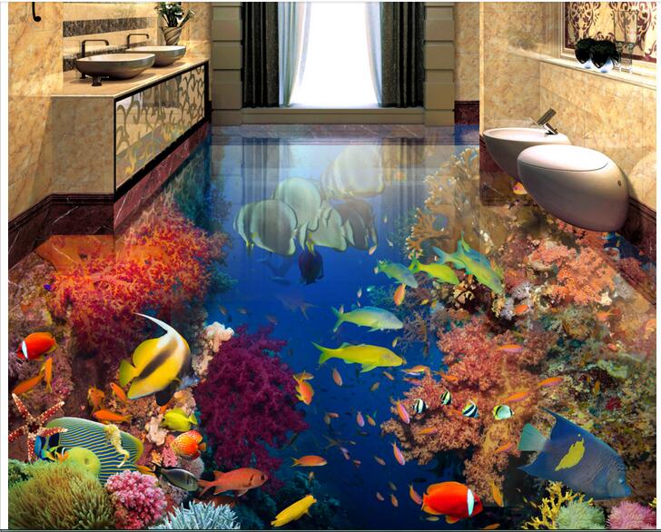 3d pvc flooring custom photo Waterproof Self-adhesive floor sticker Tropical fish sea world bedroom home decor wallpaper for walls 3 d, Customize
3d pvc flooring custom photo Waterproof Self-adhesive floor sticker Tropical fish sea world bedroom home decor wallpaper for walls 3 d, Customize