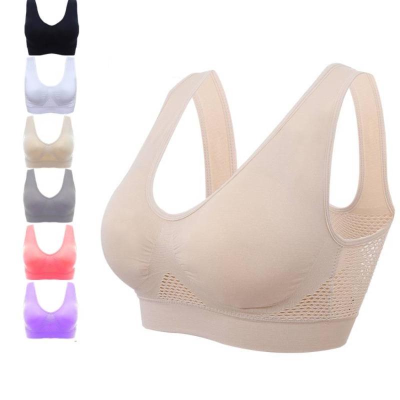 Plus Size Quick Drying Seamless high-elastic sports underwear vest Push Up Fitness Running Jogging Gym Women, White
Plus Size Quick Drying Seamless high-elastic sports underwear vest Push Up Fitness Running Jogging Gym Women, White
