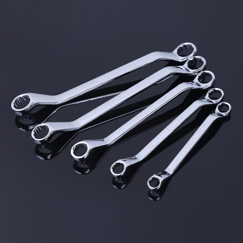 Double-headed Plum Wrenches 45 Degree Angle Car Repair Quick Manual Spanner Auto Repair Hardware Tools Household Tool