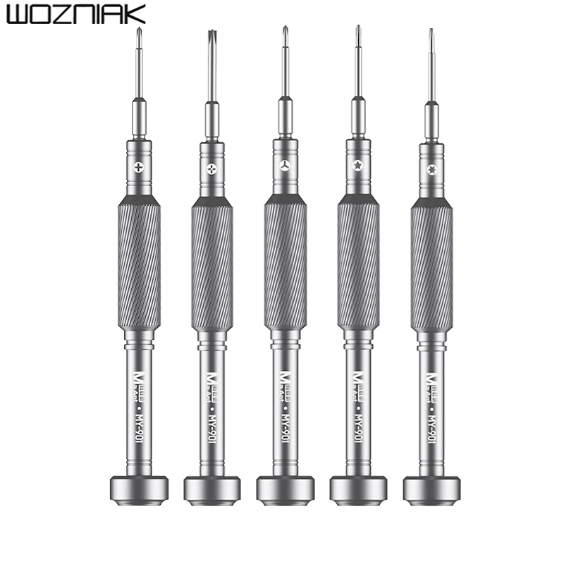 MaAnt MY-901 Mobile Phone Professional Maintenance Screwdriver Y0.6 PH000 Pentalobe 0.8 M2.5 T1 T2 Bits OEM Screwdrivers Set
MaAnt MY-901 Mobile Phone Professional Maintenance Screwdriver Y0.6 PH000 Pentalobe 0.8 M2.5 T1 T2 Bits OEM Screwdrivers Set