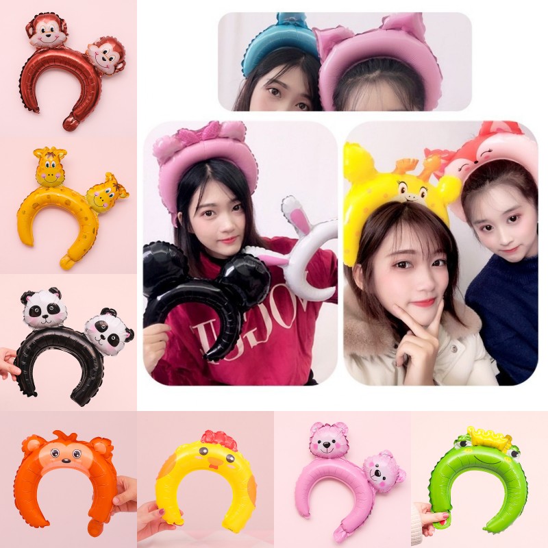 Rabbit Ears Balloons Kids Birthday Panda Fox Elephant Hair Bands Balloon Party Adorable Hair Sticks Ballons, Multicolor
Rabbit Ears Balloons Kids Birthday Panda Fox Elephant Hair Bands Balloon Party Adorable Hair Sticks Ballons, Multicolor