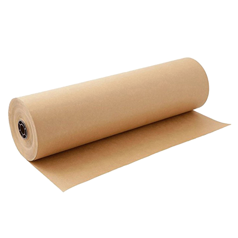 60 Meters Brown Kraft Wrap Paper Roll for Wedding Birthday Party Gift Wrapping Parcel Packing Art Craft