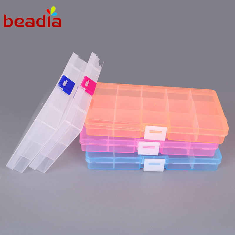Hot 17.4*9.8*2.2 cm 5 Colors Box Adjustable 15 Cells Box Plastic Storage DIY Boxes For Beads & DIY Jewelry Findings Stockpile
Hot 17.4*9.8*2.2 cm 5 Colors Box Adjustable 15 Cells Box Plastic Storage DIY Boxes For Beads & DIY Jewelry Findings Stockpile
