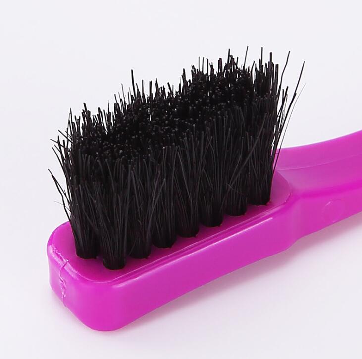 NEW Beauty Double Sided Edge Control Hair Comb Hair Styling Hair Brush Eyebrow Free Shipping