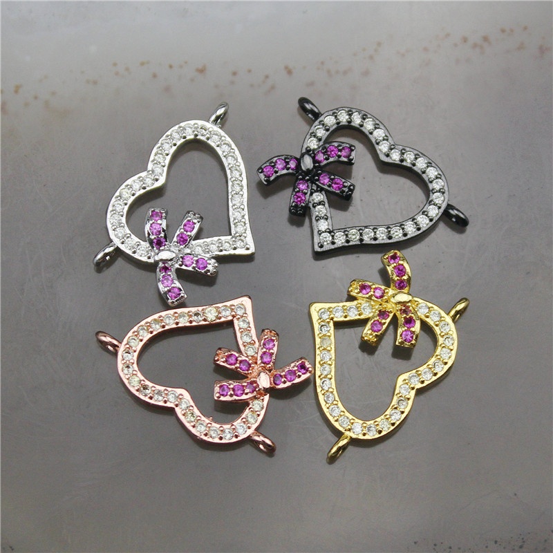 15*13mm 10pcs/lot Heart shape cz connector ,delicate cubic zirconia micro pave charm connector,brace/necklace jewelry component
15*13mm 10pcs/lot Heart shape cz connector ,delicate cubic zirconia micro pave charm connector,brace/necklace jewelry component
