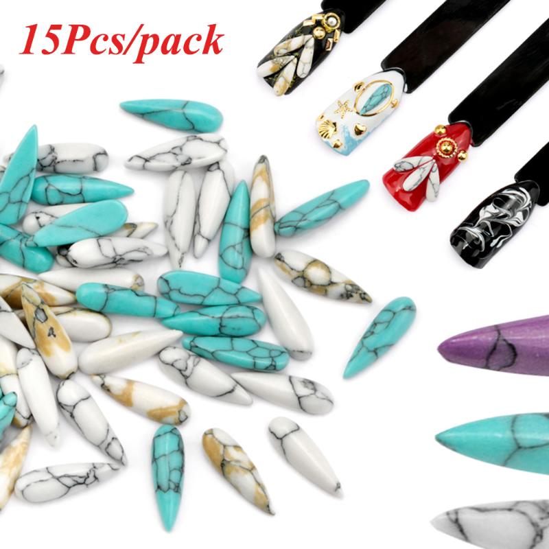 15 PCS / Pack Black Striped Colored Stones Seeds Drop Shape Rock Nail Rhinestones Strass 3D Nail Art Decorations Accessories
15 PCS / Pack Black Striped Colored Stones Seeds Drop Shape Rock Nail Rhinestones Strass 3D Nail Art Decorations Accessories