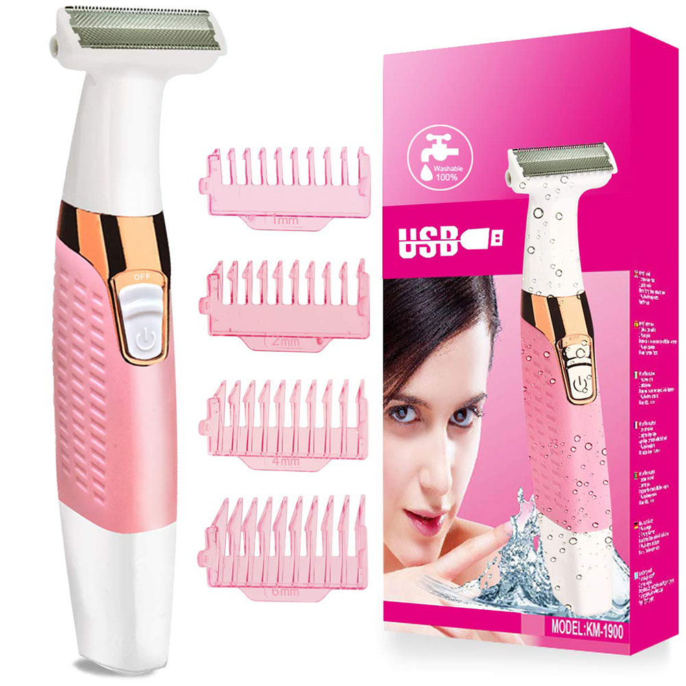 Women's Electric Shaver Bikini Trimmer Facial Hair Remover for Women Ladies, USB Electric Razor for Face Armpit Arms Legs Bikini Area
Women's Electric Shaver Bikini Trimmer Facial Hair Remover for Women Ladies, USB Electric Razor for Face Armpit Arms Legs Bikini Area