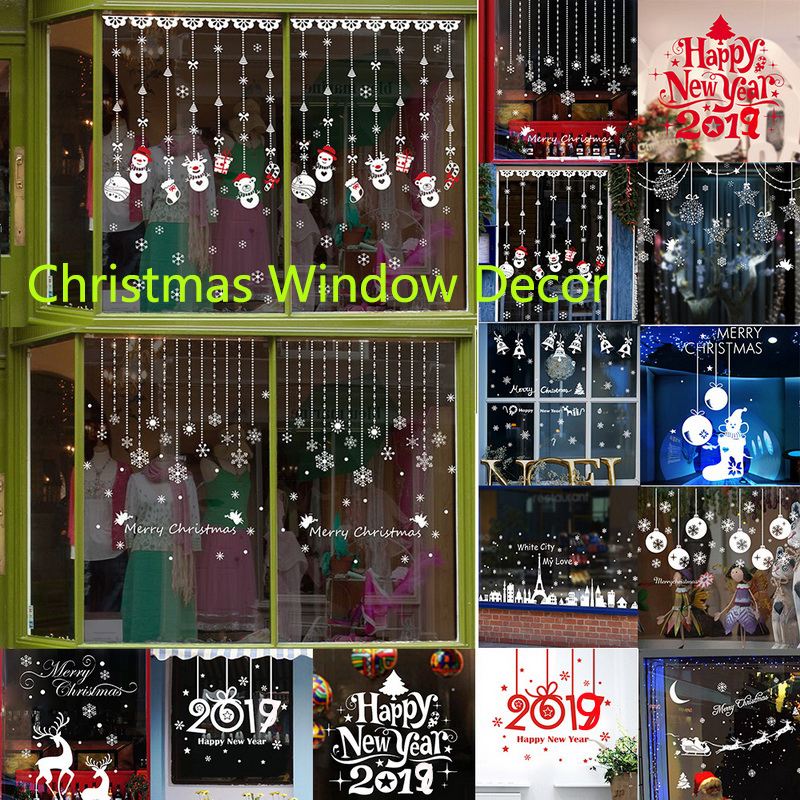DIY New Year Wall Stickers Decoration Santa Murals Reindeer Shop Window Stickers Decorated Christmas Glass Snowflake Home Decor
DIY New Year Wall Stickers Decoration Santa Murals Reindeer Shop Window Stickers Decorated Christmas Glass Snowflake Home Decor