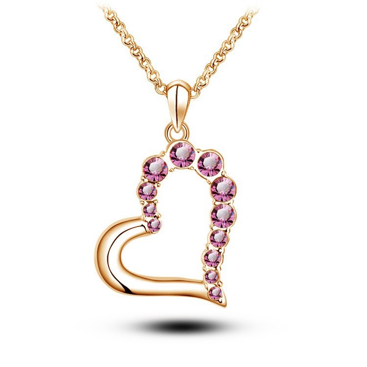 Pendant Necklaces Rose Gold Color Ethnic Jewelry Austrian Cute Crystal Heart Love Gifts Fashion For Women MLY5147
Pendant Necklaces Rose Gold Color Ethnic Jewelry Austrian Cute Crystal Heart Love Gifts Fashion For Women MLY5147