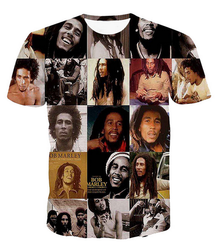 New Casual Women/men's T Tops Reggae Bob Marley 3D Printing Men Men Hop Hip Summer Shirt T-shirts Fashion Shirts RW0170 T Mvkat, White;black
New Casual Women/men's T Tops Reggae Bob Marley 3D Printing Men Men Hop Hip Summer Shirt T-shirts Fashion Shirts RW0170 T Mvkat, White;black