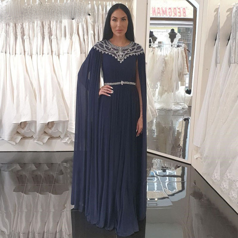 Navy Blue Chiffon Arabic Muslim Evening Dresses Crystal Pleated Muslim Moroccan Elegant Event Formal Party Prom Gowns, Burgundy
Navy Blue Chiffon Arabic Muslim Evening Dresses Crystal Pleated Muslim Moroccan Elegant Event Formal Party Prom Gowns, Burgundy