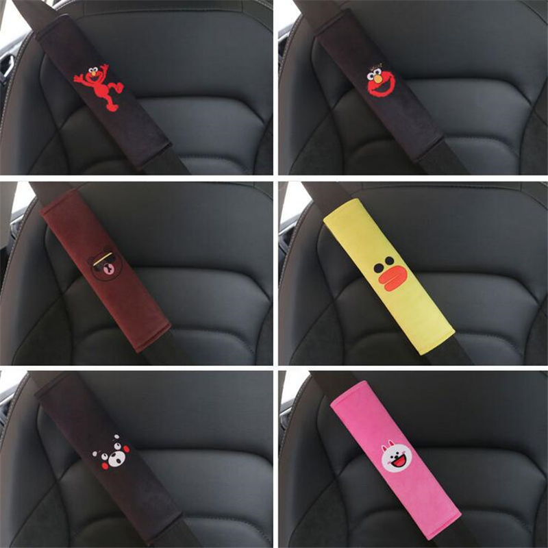 Car Supplies Universal Safety Belt Shoulder Pad Kumamoto Bear/ELMO/Cartoon Car Interior Seat Belt Protection Pad Fit All Cars
Car Supplies Universal Safety Belt Shoulder Pad Kumamoto Bear/ELMO/Cartoon Car Interior Seat Belt Protection Pad Fit All Cars