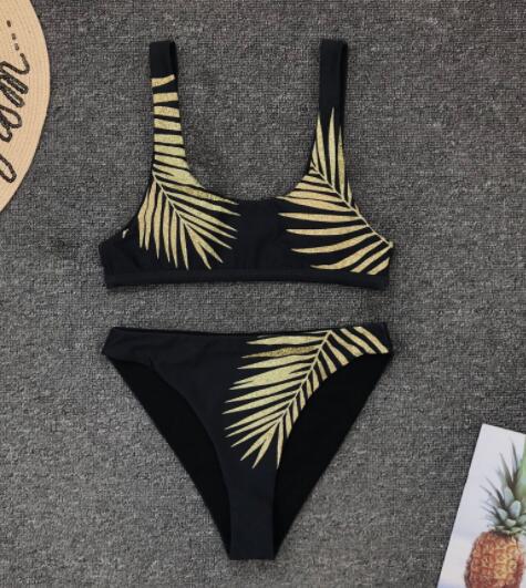 discount beach open back sexy swimsuit high waist gold leaf print ear straps one piece girl bikinis set beach yakuda swimwear sport
discount beach open back sexy swimsuit high waist gold leaf print ear straps one piece girl bikinis set beach yakuda swimwear sport