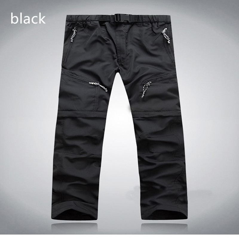 Quick Dry Outdoor Pants Removable Hiking&Camping Pants Male Summer Breathable Fishing Climbing Trousers for Shorts Men, Black
Quick Dry Outdoor Pants Removable Hiking&Camping Pants Male Summer Breathable Fishing Climbing Trousers for Shorts Men, Black