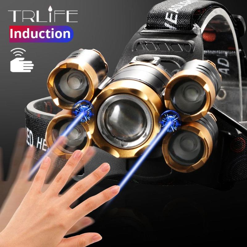 Most Powerful LED Headlight headlamp 5LED T6 Head Lamp Power Torch head light 18650 battery Best For Camping, fishing
Most Powerful LED Headlight headlamp 5LED T6 Head Lamp Power Torch head light 18650 battery Best For Camping, fishing