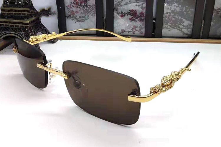 Luxury leopard sunglasses for men brand square clear lens buffalo horn glasses optical rimless frame vintage gold silver metal sunglasses
Luxury leopard sunglasses for men brand square clear lens buffalo horn glasses optical rimless frame vintage gold silver metal sunglasses