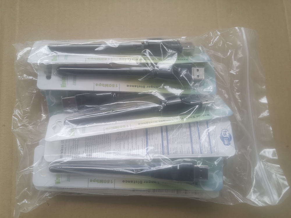 24GHz 150Mbps Wireless USB Network Adapter 2DB Wifi Antenna WLAN Card Receiver for MAG250 MAG254 MAG322 STB