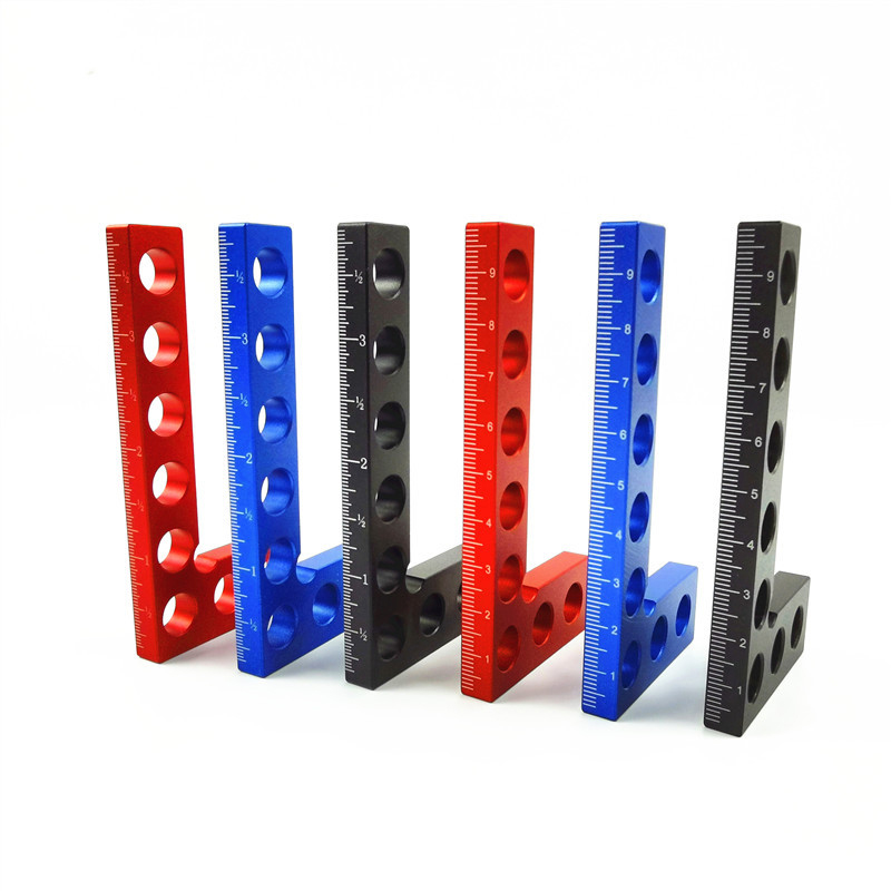 Aluminum Alloy Square Ruler Metric and Inch Height Gauge 90 Degrees L-Square Woodworking Measuring Implement Angle Line Ruler
Aluminum Alloy Square Ruler Metric and Inch Height Gauge 90 Degrees L-Square Woodworking Measuring Implement Angle Line Ruler