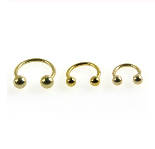 Colorful Steel Horseshoe Nose Septum Rings Ear Rings Body Piercing Nariz Jewelry Piercng GD141