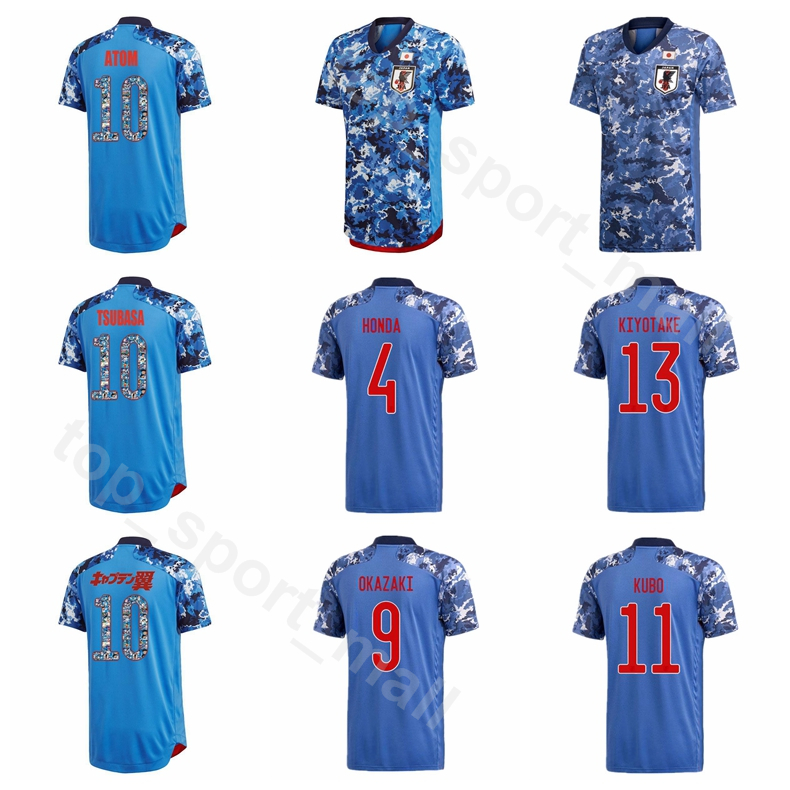 2020 Japan Soccer Jersey Men 10 KAGAWA 18 OKAZAKI 20 OGAWA 4 HONDA 9 SUZUKI 11 TAGAWA 8 IDEGUCHI Football Shirt Kits Uniform, Blue
2020 Japan Soccer Jersey Men 10 KAGAWA 18 OKAZAKI 20 OGAWA 4 HONDA 9 SUZUKI 11 TAGAWA 8 IDEGUCHI Football Shirt Kits Uniform, Blue