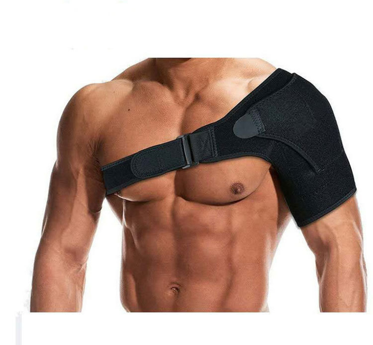 Newest Shoulder Support Braces Compression Arm Sleeve Adjustable Straps Breathable and Relief for Hand Hurt Prevents Injury Bands