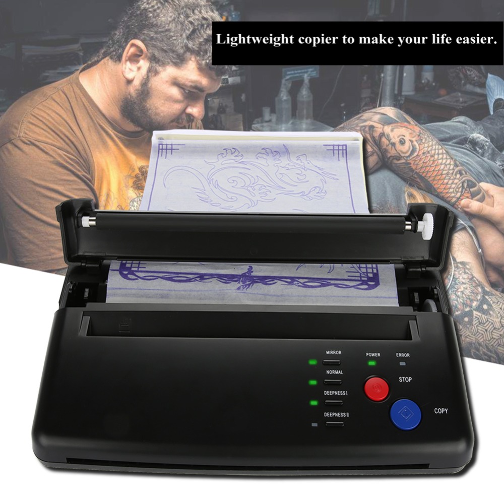 2 Types Portable A5 A4 Paper Tattoo Transfer Stencil Thermal Copier Printer Machine Black Permanet Makeup Tattoo Supplies
2 Types Portable A5 A4 Paper Tattoo Transfer Stencil Thermal Copier Printer Machine Black Permanet Makeup Tattoo Supplies