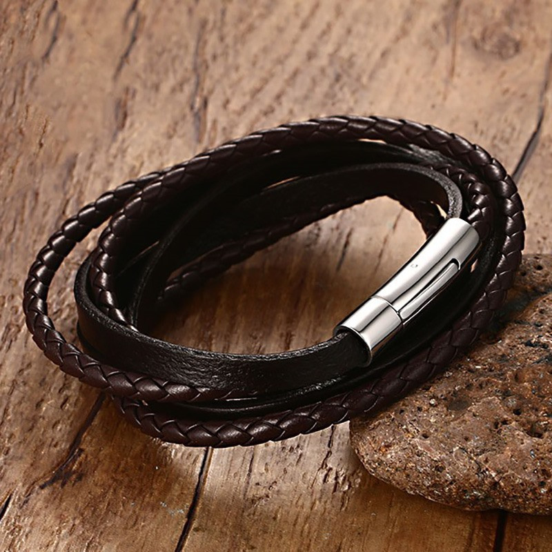 Link, Chain ZORCVENS 2021 Hand-made Women Black Braided Real Leather Bracelet Multi-strand Genuine Wristband Rope Woven Bracelets
Link, Chain ZORCVENS 2021 Hand-made Women Black Braided Real Leather Bracelet Multi-strand Genuine Wristband Rope Woven Bracelets