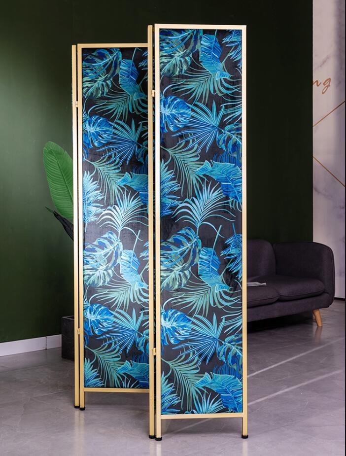 Screen North Europe partition Room Dividers folding mobile bedroom shelter home simple beauty salon screens