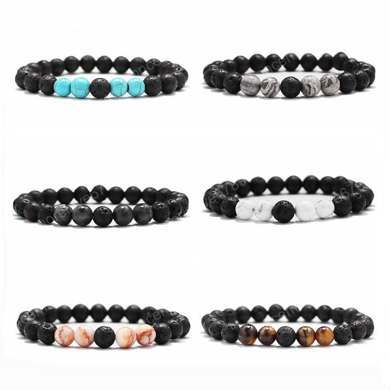8mm Black Lava stone turquoise Bead braclets Essential Oil Diffuser Bracelet For Women men Jewelry
8mm Black Lava stone turquoise Bead braclets Essential Oil Diffuser Bracelet For Women men Jewelry