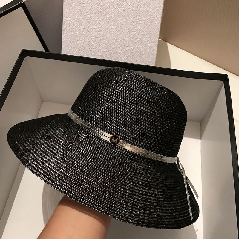 Fashion Outdoor Women Straw Hats Summer Sun Protection Hat for Female Portable Foldable Wide Brim Hats, Black
Fashion Outdoor Women Straw Hats Summer Sun Protection Hat for Female Portable Foldable Wide Brim Hats, Black