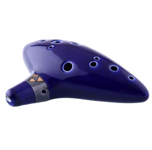 Whole Musical Instruments Legend of Zelda Ceramic 12 Holes Ocarina Flute Highquality in Stock180a1275801