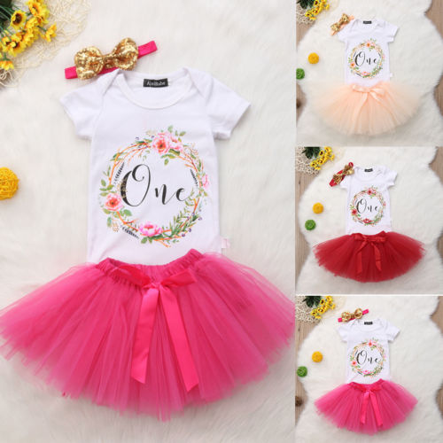Newborn Baby Girl Flower Birthday Clothing Set Romper Tutu Tulle Skirt 3Pcs Outfit Clothes, Orange
Newborn Baby Girl Flower Birthday Clothing Set Romper Tutu Tulle Skirt 3Pcs Outfit Clothes, Orange