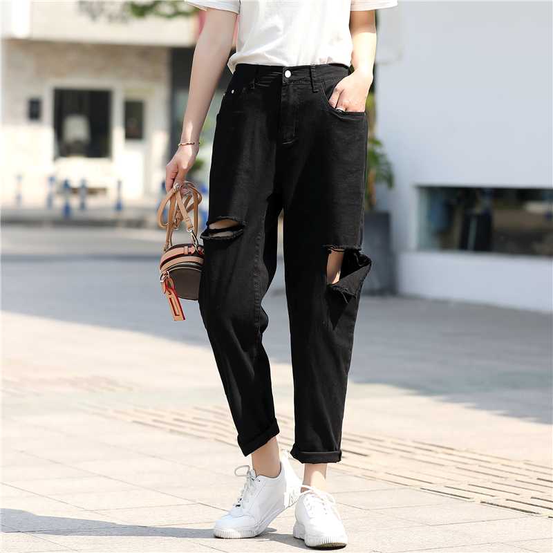2020 New Fashion Brand Oversized Plus Size Jeans Pencil Pants Ankle-length Pants Office Lady Light Hole, Black
2020 New Fashion Brand Oversized Plus Size Jeans Pencil Pants Ankle-length Pants Office Lady Light Hole, Black