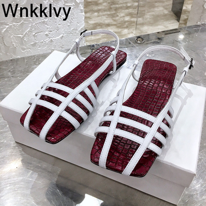 Women flat heel sandals spaure open toe narrow band real leather sandalias summer vacation seaside shoes zapatillas mujer 2020, White
Women flat heel sandals spaure open toe narrow band real leather sandalias summer vacation seaside shoes zapatillas mujer 2020, White